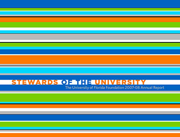 UF Foundation Annual Report Cover