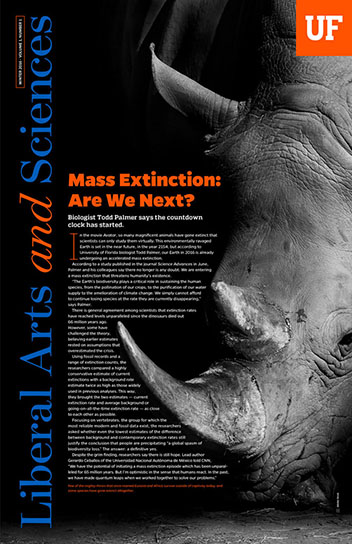 UF Liberal Arts and Sciences Newsletter Cover